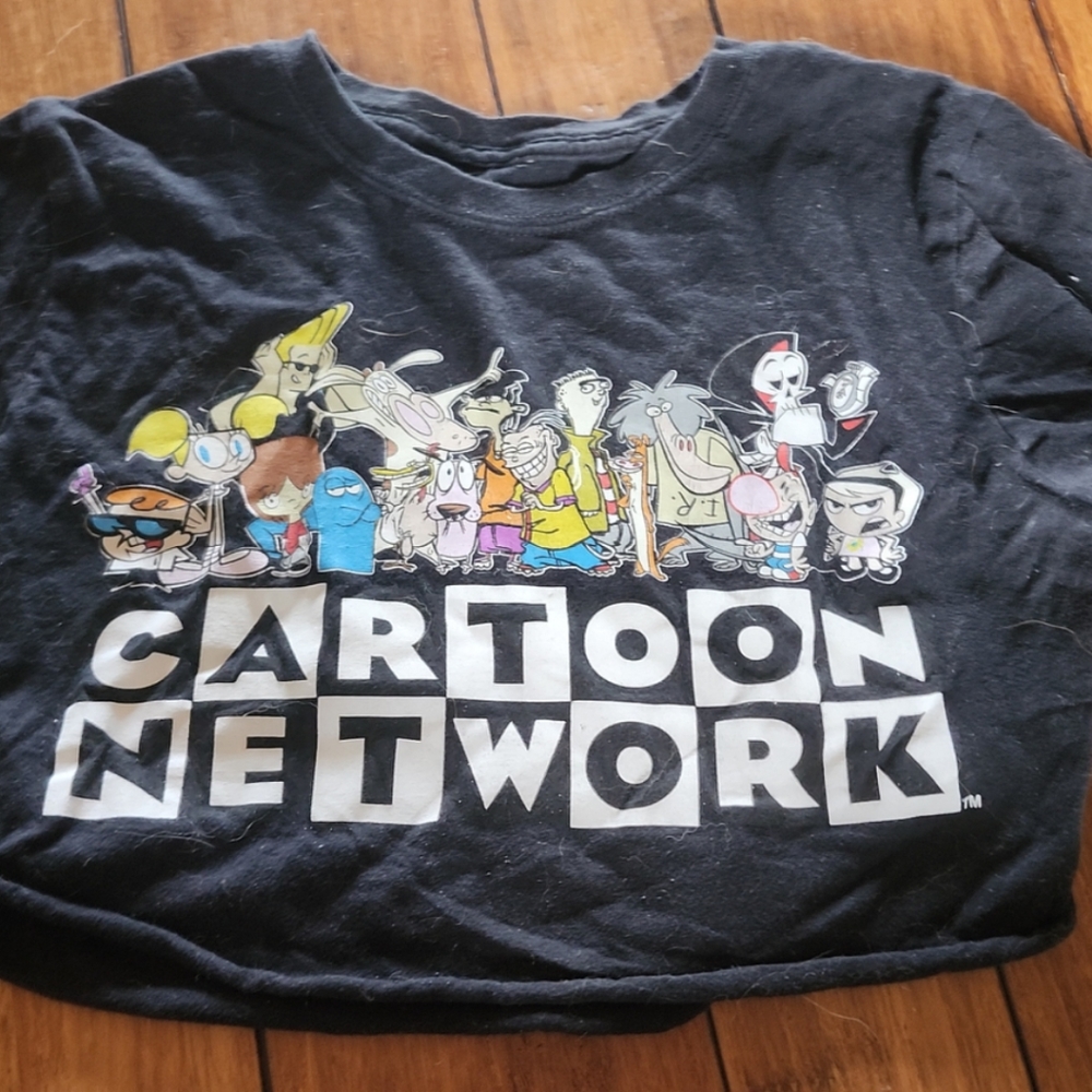 Thrifted Cartoon Network Crop Top